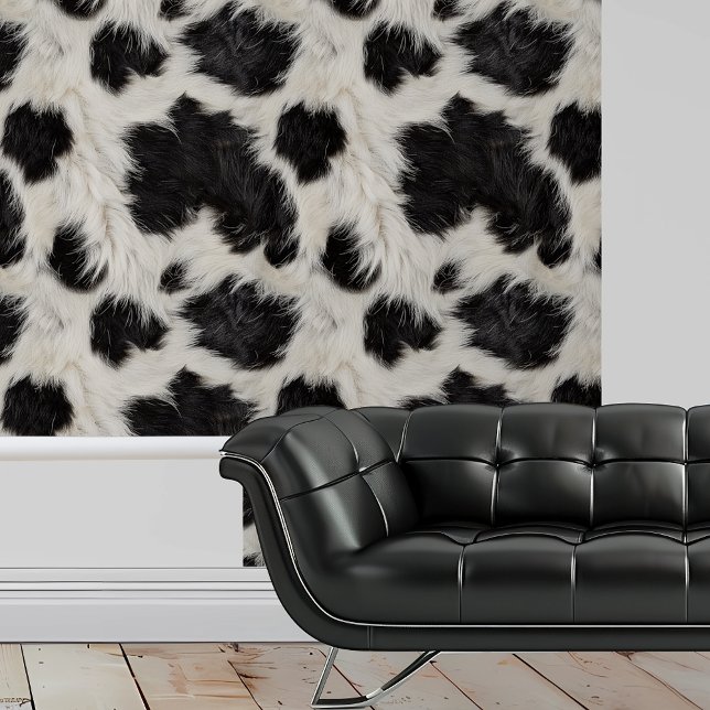 Papel Pintado Cow Fur Blancos negros (Subido por el creador)