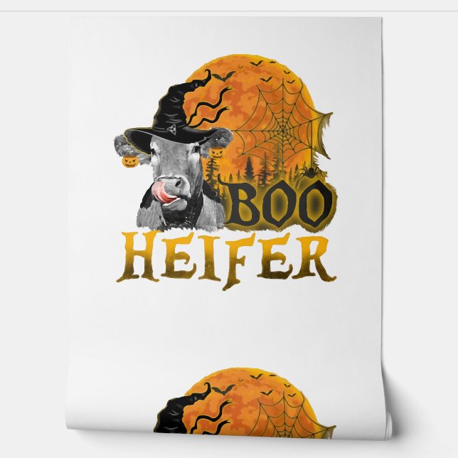 Papel Pintado Cow Halloween (Desenrollar)
