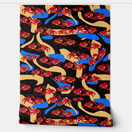 Papel Pintado Crabbies bailarines