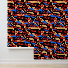 Papel Pintado Crabbies bailarines