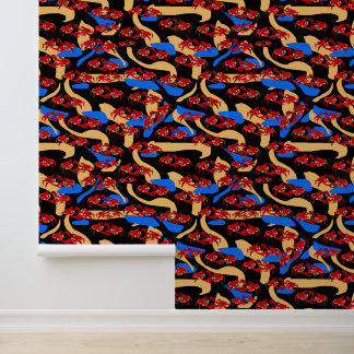 Papel Pintado Crabbies bailarines