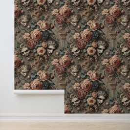 Papel Pintado Crash de terciopelo - Diseño victoriano gótico