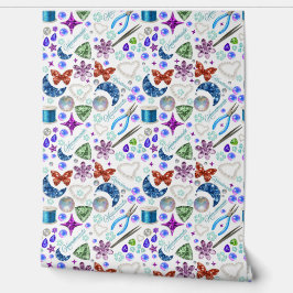Papel Pintado Creación de joyas y regalos de abalorios para arte