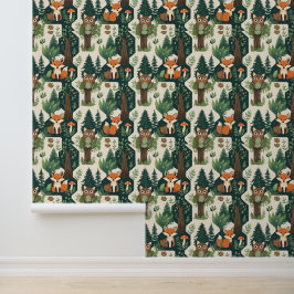 Papel Pintado Criadores de bosque encantados Peel y Stick