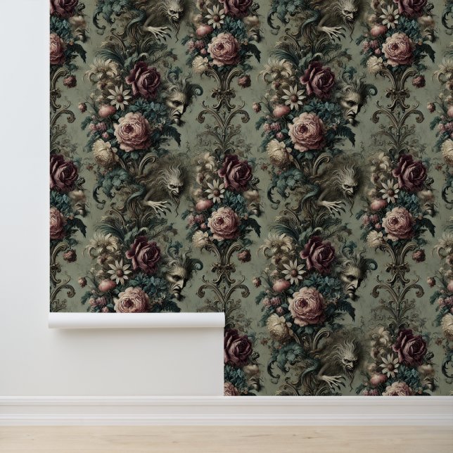 Papel Pintado Crímenes contra el Eldridge - Folklore gótico (Solicitud)