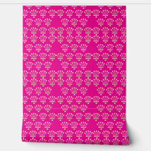 Papel Pintado Crowne rosa caliente