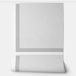 Papel Pintado Cuadrados blancos grises Entramado Gris