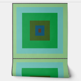 Papel Pintado Cuadrados concéntricos