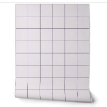 Cuadrícula de ventana grande de lavanda
