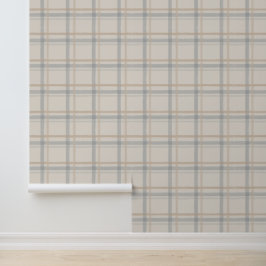 Papel Pintado Cuadro de ventana costera en niebla y arena
