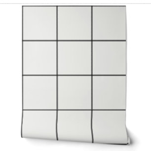 Papel Pintado Cuadro de ventana oversize negro y blanco