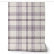 Cuadros Morados Masculinos Silenciados con Textura