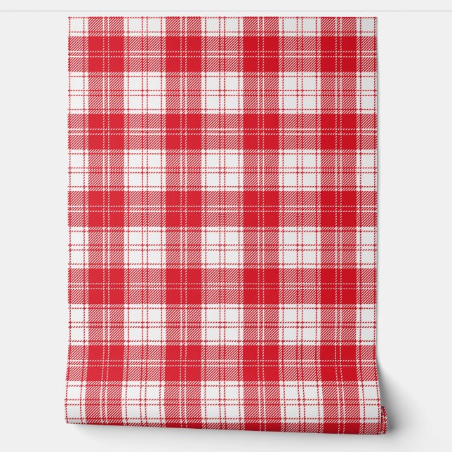 Papel Pintado Cuadros rojos (Desenrollar)