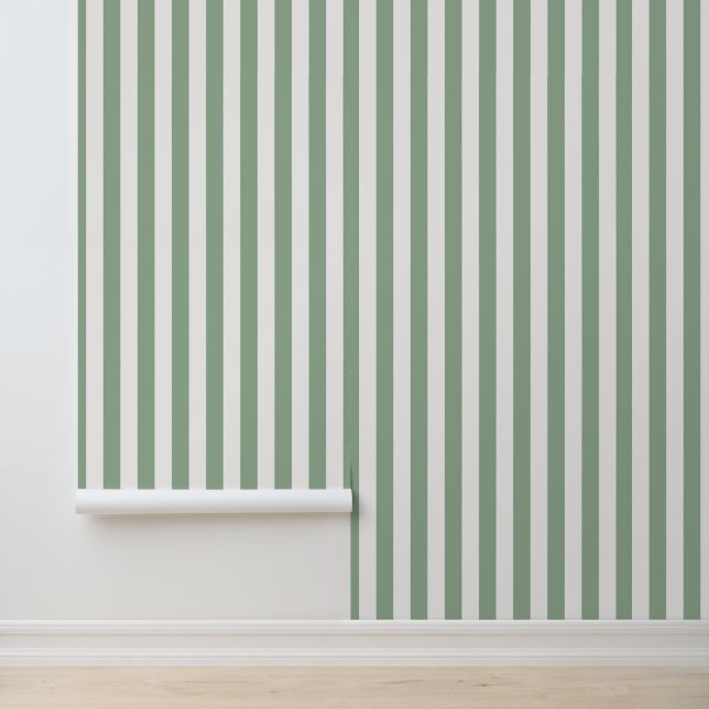 Papel Pintado Cuadros verdes/Rayas/Escocés (Solicitud)