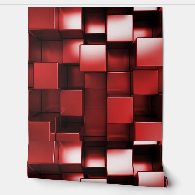 PAPEL PINTADO CUBOS (Desenrollar)