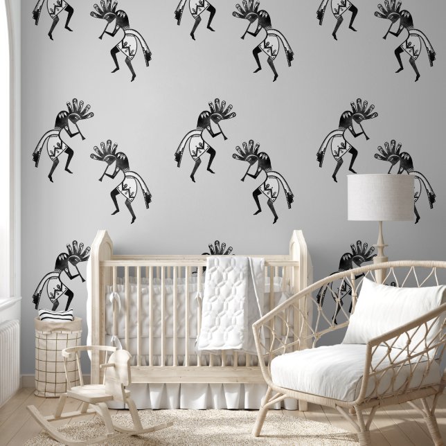 Papel Pintado Cultura de los nativos estadounidenses - Bailando  (Niños)