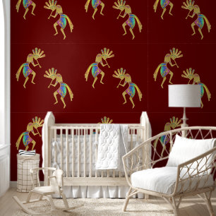 Papel Pintado Cultura de los nativos estadounidenses - Bailando