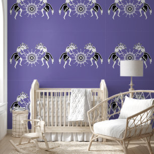Papel Pintado Cultura de los nativos estadounidenses - Baile sol