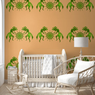 Papel Pintado Cultura de los nativos estadounidenses - Baile sol
