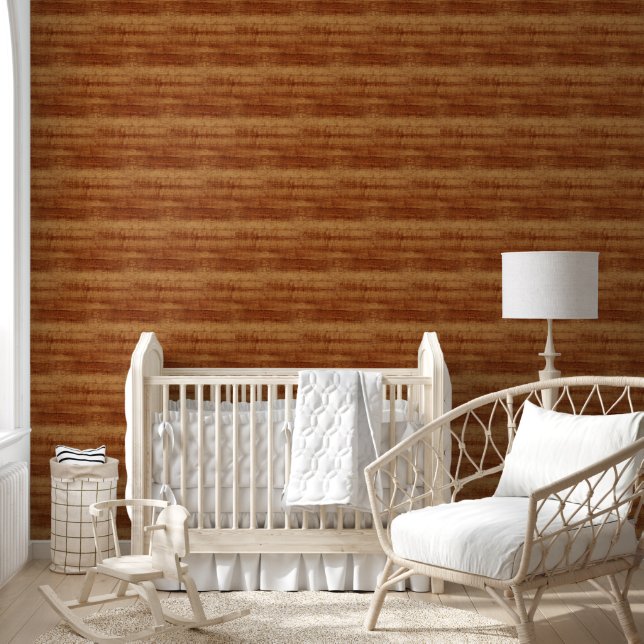 Papel Pintado Curly Koa Acacia Wood Grain Look (Niños)