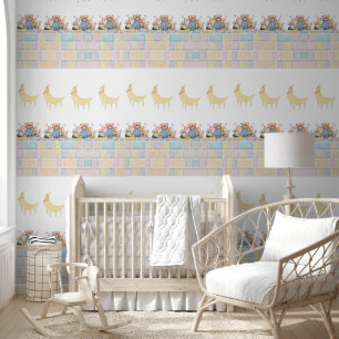 Papel Pintado Cute Bear Charming Wall for Kids' Rooms