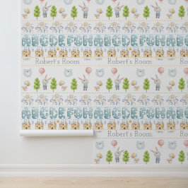 Papel Pintado Cute Bunny  Bear pastel antistress