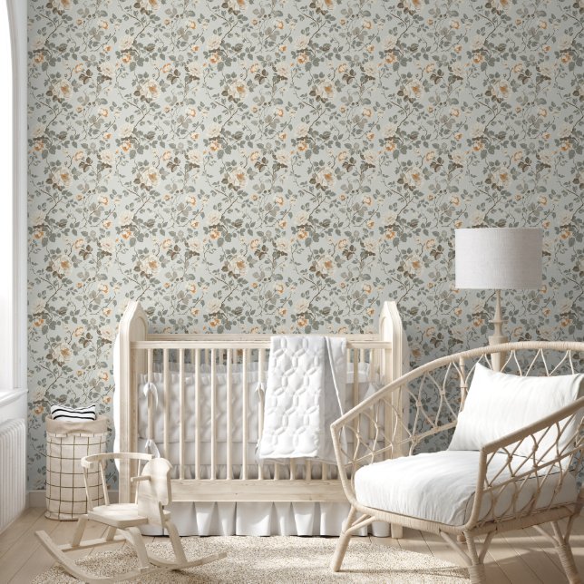 Papel Pintado Cute Shabby Chic Floral (Niños)