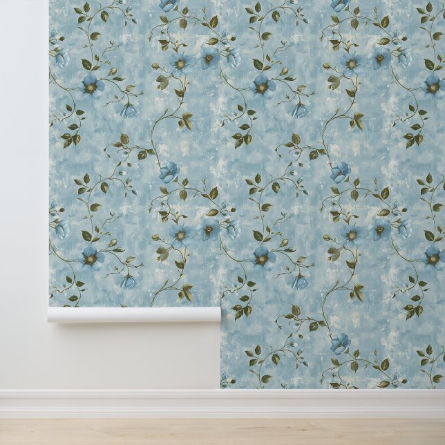 Papel Pintado Cute Shabby Chic Floral (Solicitud)