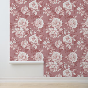 Papel Pintado Cute Shabby Chic Floral