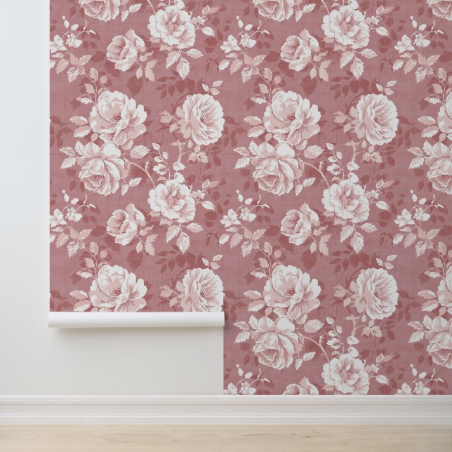 Papel Pintado Cute Shabby Chic Floral (Solicitud)