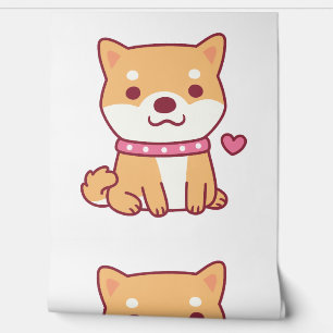 Papel Pintado Cute Shiba Inu Dog