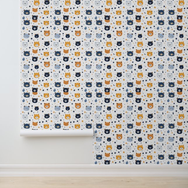 Papel Pintado Cute Teddy Bears (Solicitud)