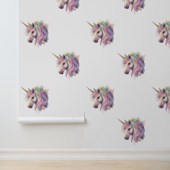 Papel Pintado Cute Unicornios (Solicitud)