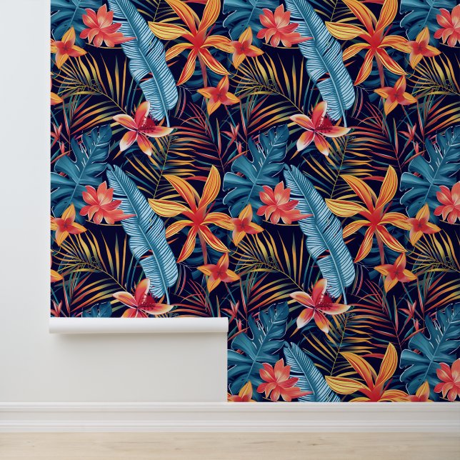 Papel Pintado Cuto Jungle estampado floral (Solicitud)