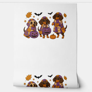 Papel Pintado Dachshund Dog Halloween