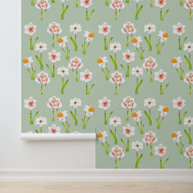 Papel Pintado Daffodils en un (Solicitud)