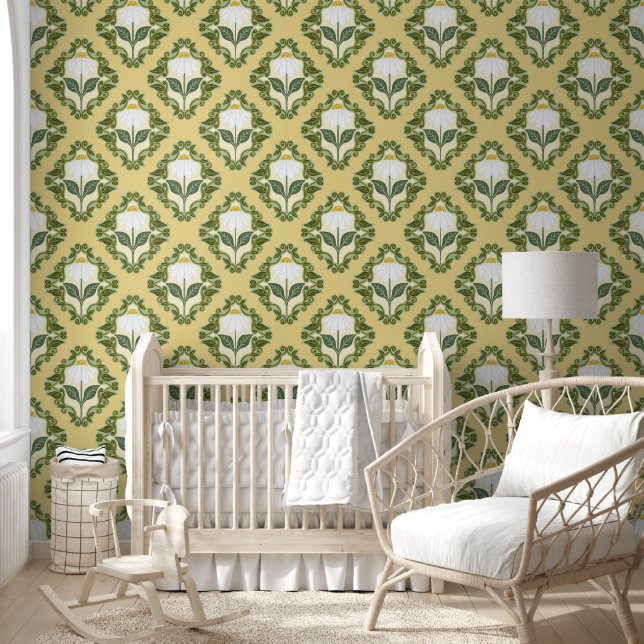 Papel Pintado Daisy Vine Vintage (Niños)