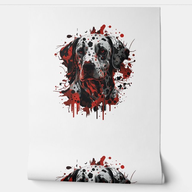 Papel Pintado Dalmatiano (Desenrollar)