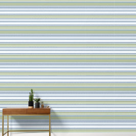 Papel Pintado Dark Pastel Blue and Spring Rain Stripes