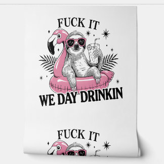 Papel Pintado Day drinkin Sloth