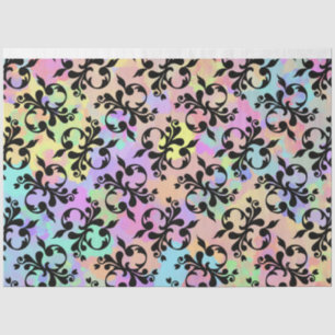 Papel pintado de arcoiris vintage