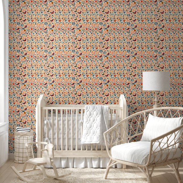 Papel pintado de arte | Mural de pared con patrón  (Niños)