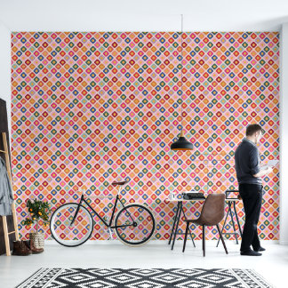 Papel pintado de arte popular adhesivo