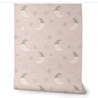 Papel pintado de celeste rubor adhesivo