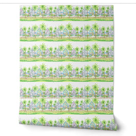 Papel Pintado de Chozas Tropicales