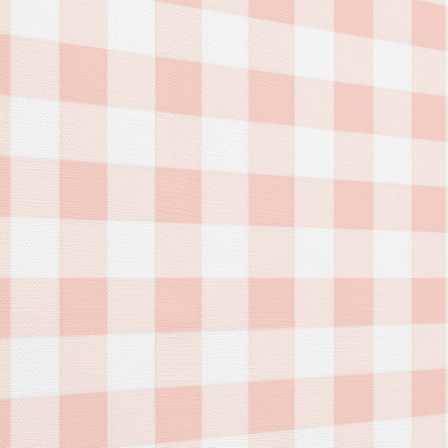 Papel pintado de cuadros gingham rosa melocotón pa (Costura)