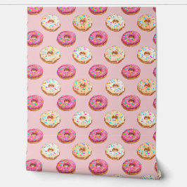 Papel pintado de Donut | Cubierta de pared con pat