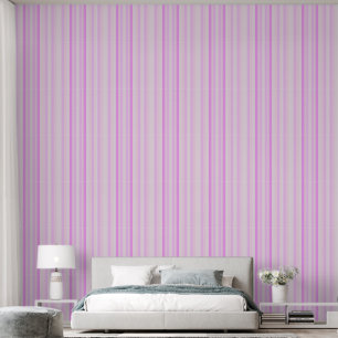 Papel pintado de franja rosa