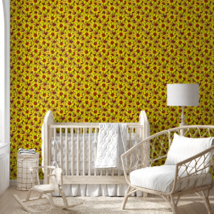 Papel pintado de girasoles