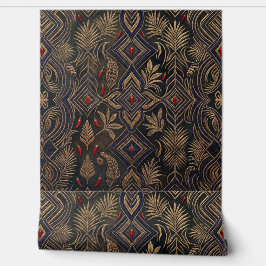 Papel pintado de inspiración africana